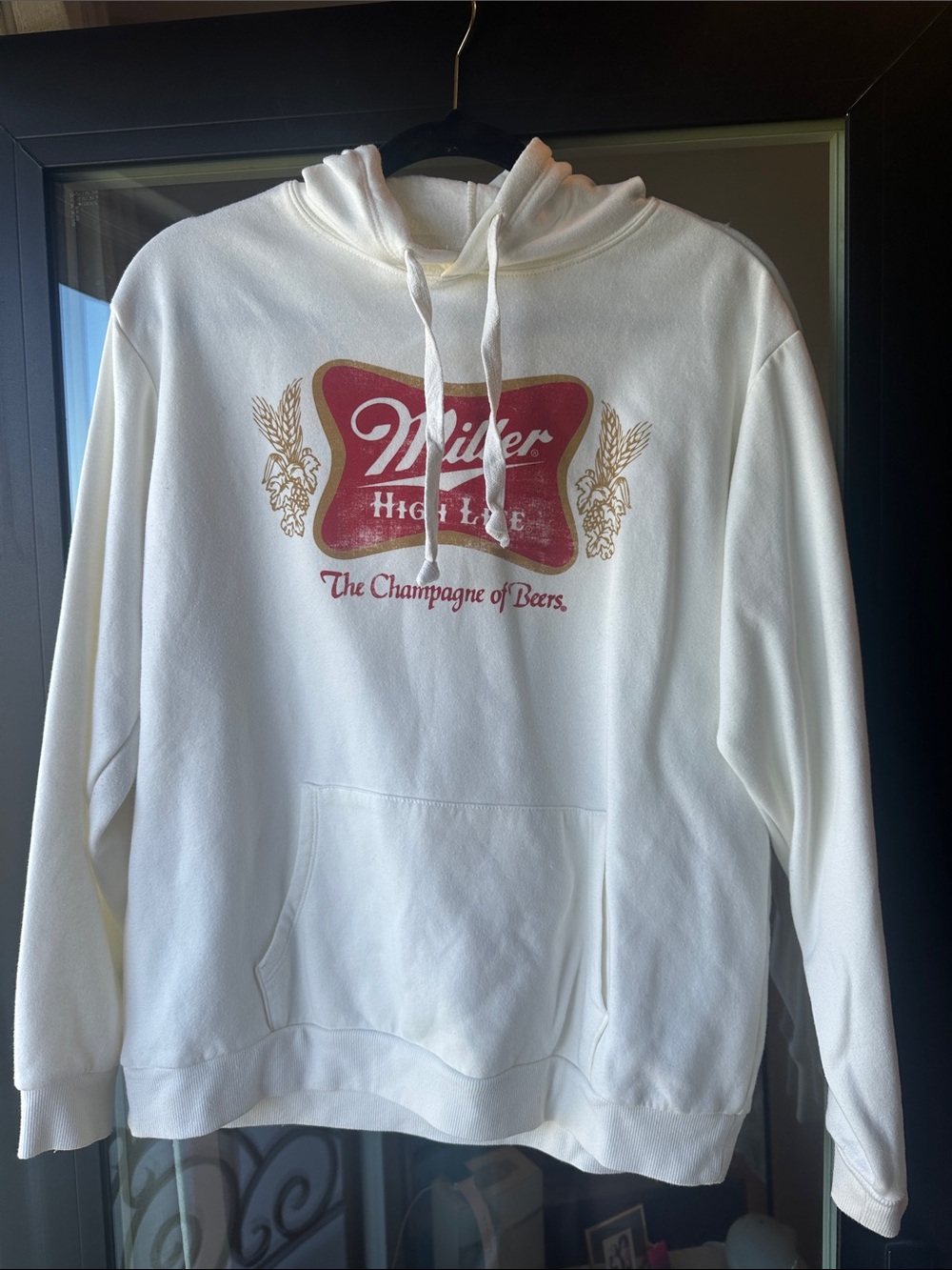 Miller High Life White Crewneck Sweatshirt